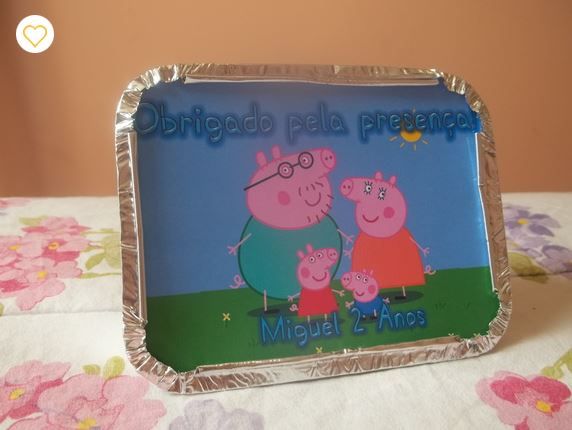 Marmitinhas Personalizadas -  Peppa Pig