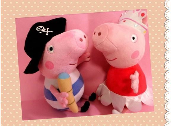 Peppa Princesa e George Pirata